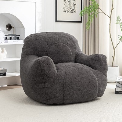 MAYEERTY Bean Bag Sofa with Filler Tufted Soft Filling Fluffy Lazy Chair Memory Foam for Dorm Apartment Living Room