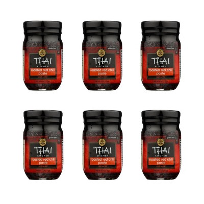 Thai Kitchen Roasted Red Chili Paste - Case of 6/4 oz