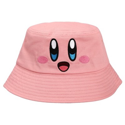 Kirby Main Character Face Bucket Hat