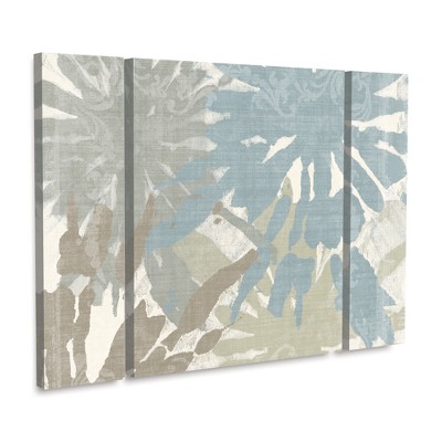 Trademark Fine Art-Color Bakery 'Beach Curry II' Multi Panel Art Set Large 3 Piece
