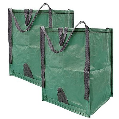 Heavy Duty Home and Yard Bags, Green - 48 Gallons Holds Up to 1500 Pounds - 2 PACK