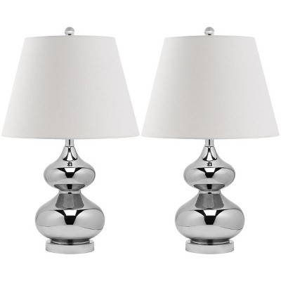 Eva Double Gourd Table Lamp (Set of 2) - 24" Height - LIT4086 - Safavieh
