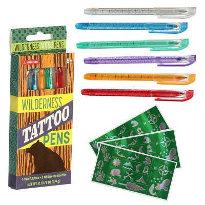 Aurora Toys Small Wilderness Tattoo Pens Aurora Toys Engaging Toy Multicolor 1 Pack