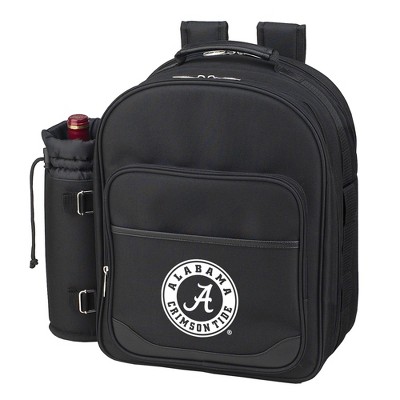 NCAA Alabama Crimson Tide Two Person Picnic Backpack with Soft Sided Cooler