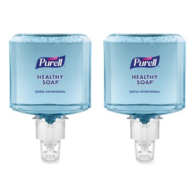 PURELL HEALTHY SOAP 0.5% BAK Antimicrobial Foam Refill, For ES4 Dispensers, Light Citrus Floral Scent, 1,200 mL, 2/Carton