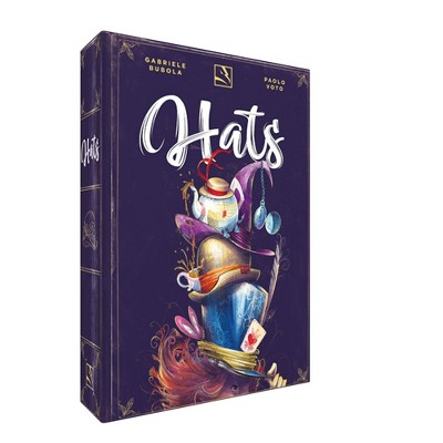 Asmodee Hats Board Game: Social Skills & Problem Solving, 2-4 Players, Includes Boards & Figures, 20 Minutes Play