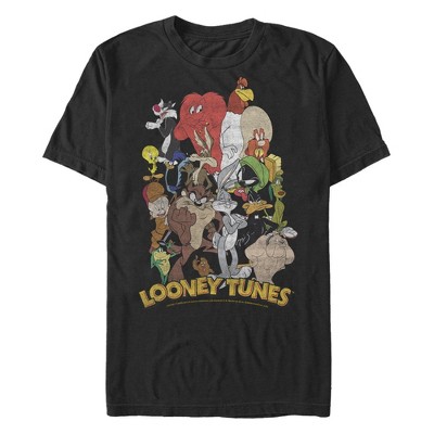 Men's Looney Tunes Classic Characters Distressed T-Shirt