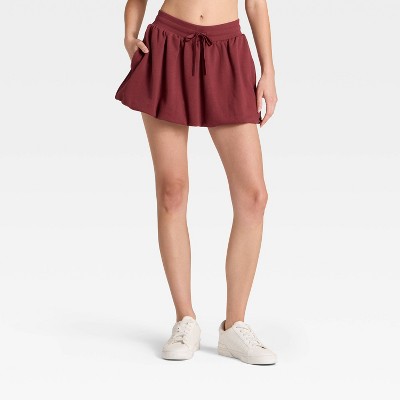 Women's French Terry Bubble Skort - JoyLab™