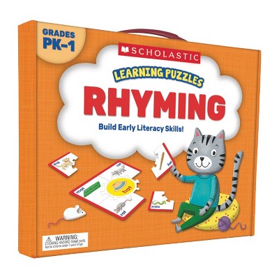 Scholastic Learning Puzzles: Rhyming, Grades PK-1