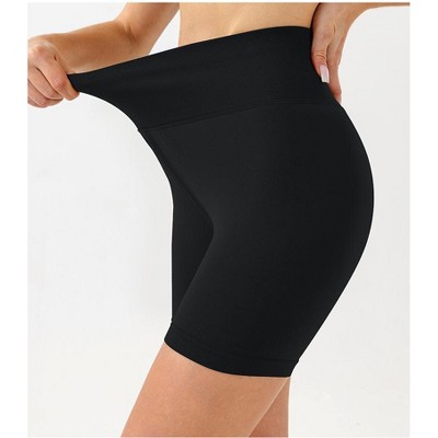 Womens Shorts High Waist Athletic Seamless Booty Lifting Bike Yoga Shorts