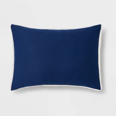 Standard Faux Shearling Washed Microfiber Comforter Sham  - Room Essentials™