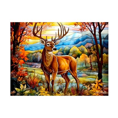 Trademark Fine Art - Stewart Fall Home Canvas Art