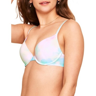 Earth Republic Women's Jordyn Plunge Push Up Bra