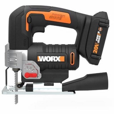 Worx WX543L 20V Power Share Cordless Jigsaw (Battery & Charger Included)