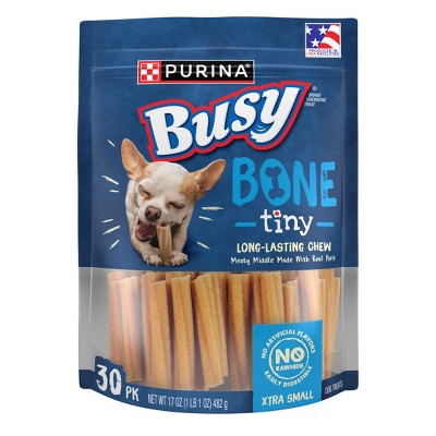 Purina Busy Bone Tiny Chewy Pork Flavor Dog Treats