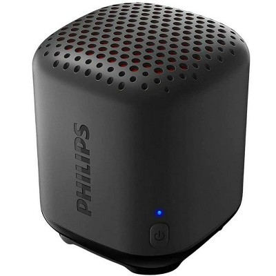 PHILIPS Water-Resistant Bluetooth Speaker, Compact Design, Built-in Microphone