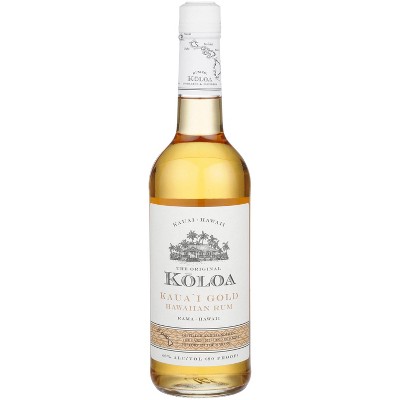 Koloa Kaua'i Gold Hawaiian Rum - 750ml Bottle