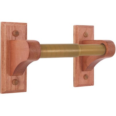 LDR Oak Oak/White Toilet Paper Holder