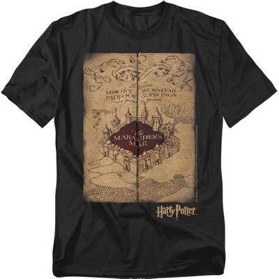 Harry Potter Marauders Map Adult T-Shirt