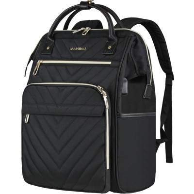17 Inch Laptop BackpackComputer Work Bag, Large Capacity Waterproof Backpack with USB Port & RFID Pockets