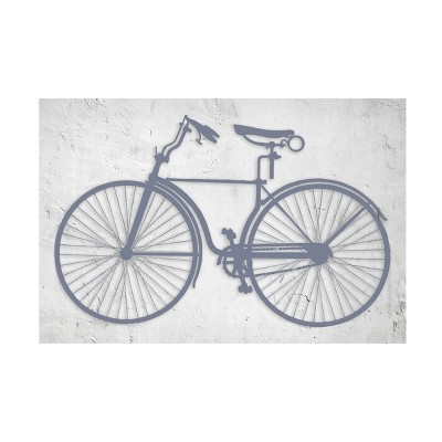 Sasha 'Blue Bike' Canvas Art
