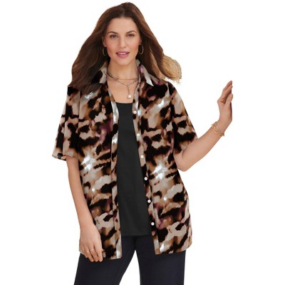 Catherines Timeless Short Sleeve Blouse
