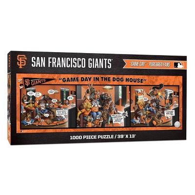MLB San Francisco Giants Game Day in the Dog House Puzzle - 1000pc