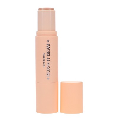 Kara Beauty Blush N' Beam Highlighter & Blush Stick Shy Pink + Crushed Pearl 0.5 oz