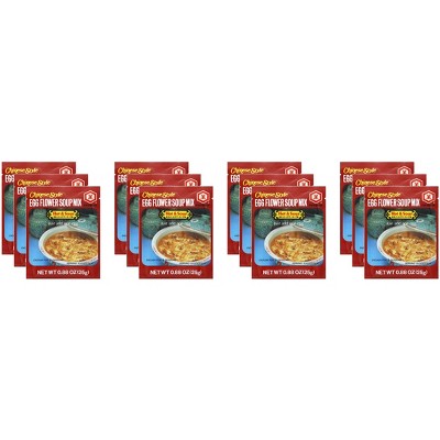 Kikkoman Soup Egg Flower Hot and Sour - Case of 12 - 0.88 oz