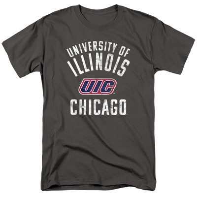 Men's University of Illinois Chicago Official UIC Logo T-Shirt
