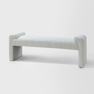 Johannes 58.5"W Transitional Bedroom Upholstered Bench | ARTFUL LIVING DESIGN