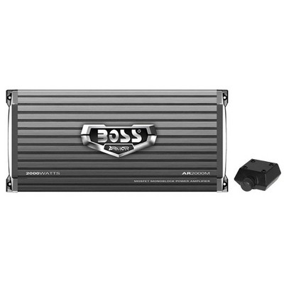Boss Audio Systems Car Audio Amplifier Amp with Mosfet Power Supply and Remote Control