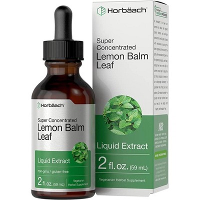Horbaach Lemon Balm Leaf Liquid Extract | 2 fl oz