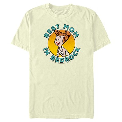 Men's Flintstones Best Mom in Bedrock  T-Shirt -  -