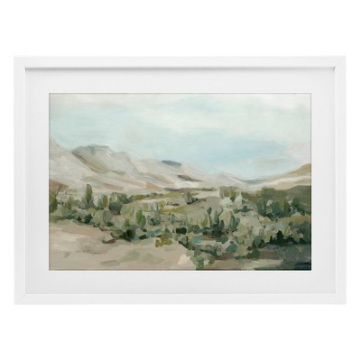 Stupell Industries Desert Majesty Landscape Framed Print Under Glass