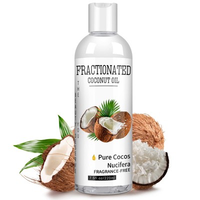 Grocerism Fractionated Coconut Oil - Skin, Hair & DIY Use, Body & Massage Oil