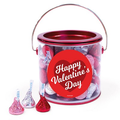 Valentine's Day Candy Gift with Hershey's Kisses - By Just Candy