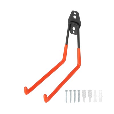 Unique Bargains Heavy Duty Hanging Ladder Bike Garage Storage Utility Hook 2.36" x 7.4" x 6.3"