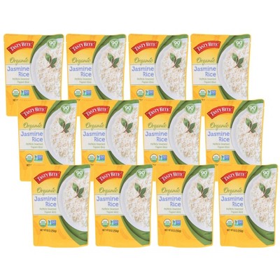 Tasty Bite Organic Jasmine Rice - Case of 12/8.8 oz