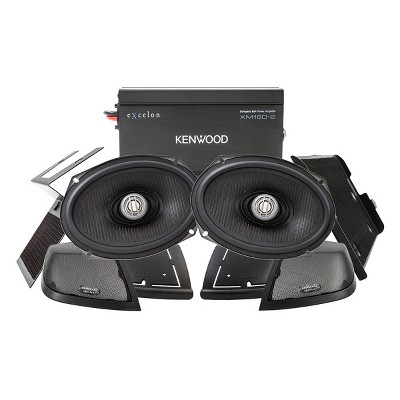 Kenwood P-HD2R Rear Amplified Speaker Package for 2014-Up Select Harley Davidson Motorcycles