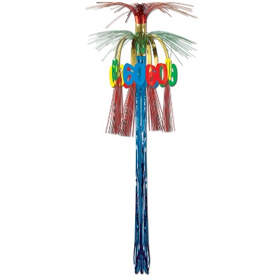 Beistle 60  Cascade Hanging Column, 3', (4/Pkg) Multicolored