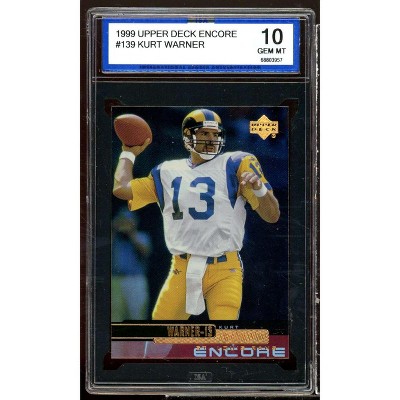 Kurt Warner Rookie Card 1999 Upper Deck Encore #139 ISA 10 GEM MT
