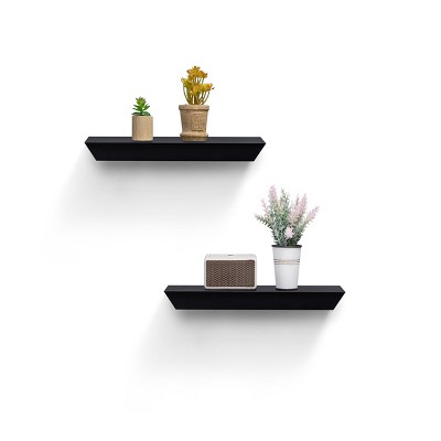 SEVOBAL Decorative Bookshelf Bathroom Floating Shelf Wall Mounted Shelf Farmhouse Home Decor Display Shelving, Wall Shelves, Beige, 18.11"*4.02"*1.18"