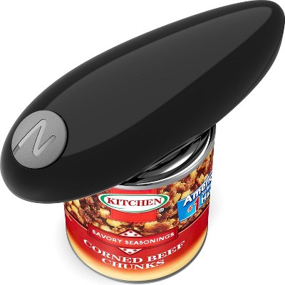 Electric Can Opener, One-Touch Smooth Edge Automatic Can Opener