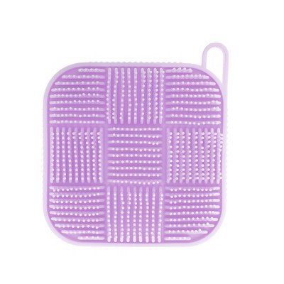 Unique Bargains Nine-square Double-sided Bath Brush 1 Pc