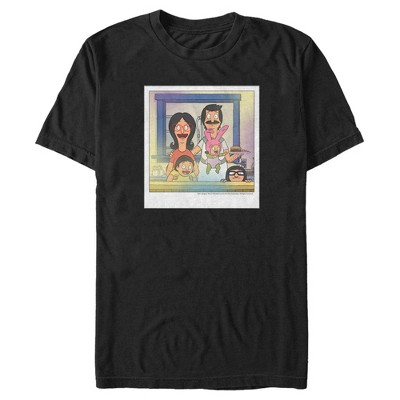 Men's Bob's Burgers Belcher Family Polaroid Photo T-Shirt