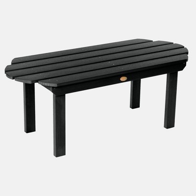Classic Westport Patio Conversation Table Black - highwood