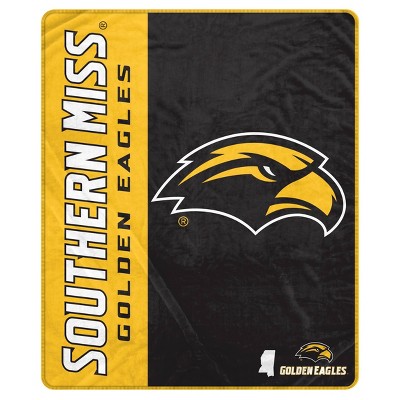 NCAA Southern Mississippi Golden Eagles Ultra Soft Tailgate Throw Blanket