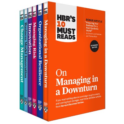 Hbr's 10 Must Reads for the Recession Collection (6 Books) - (HBR's 10 Must Reads) by  Harvard Business Review (Mixed Media Product)