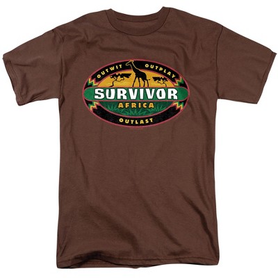 Survivor Africa Adult T-Shirt Coffee